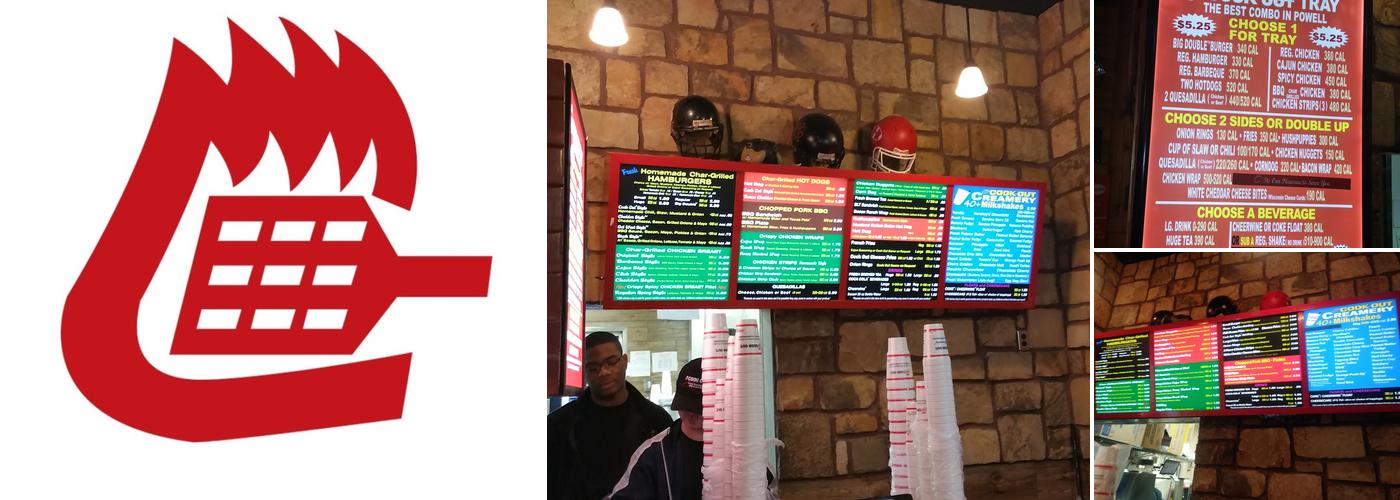 Cook Out Menu