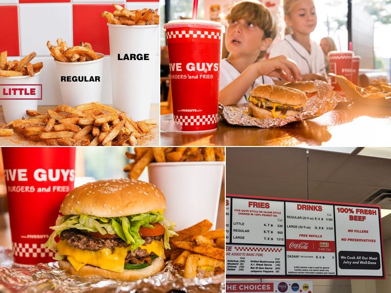 Five Guys Menu