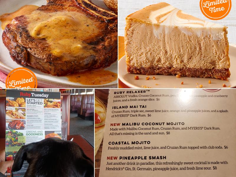 Ruby Tuesday Menu