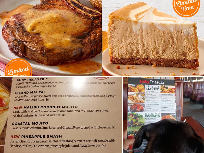 Ruby Tuesday Menu