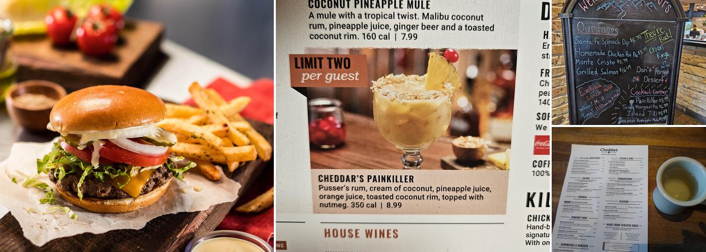 Cheddar's Scratch Kitchen Menu