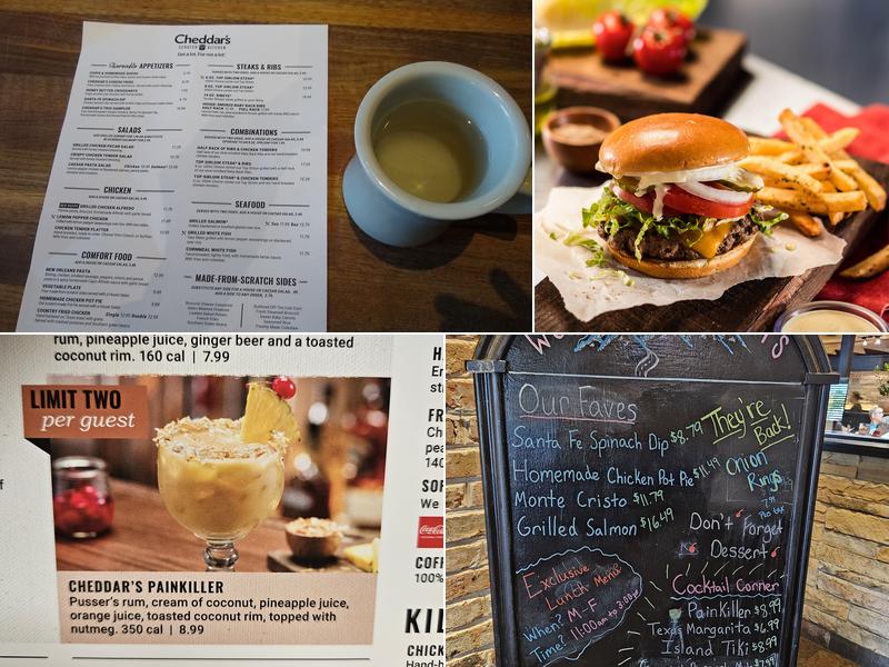 Cheddar's Scratch Kitchen Menu