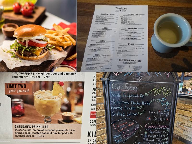 Cheddar's Scratch Kitchen Menu