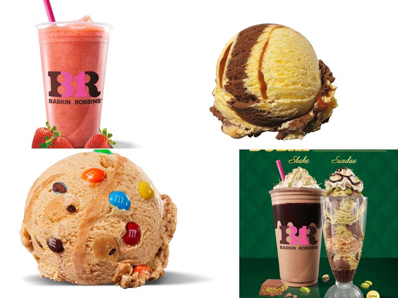 Baskin-Robbins Menu