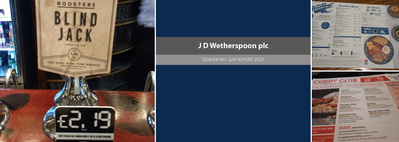 The Spinning Mule - JD Wetherspoon Menu