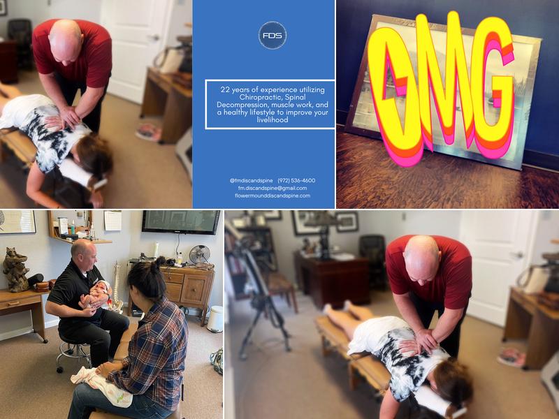 Flower Mound Disc and Spine