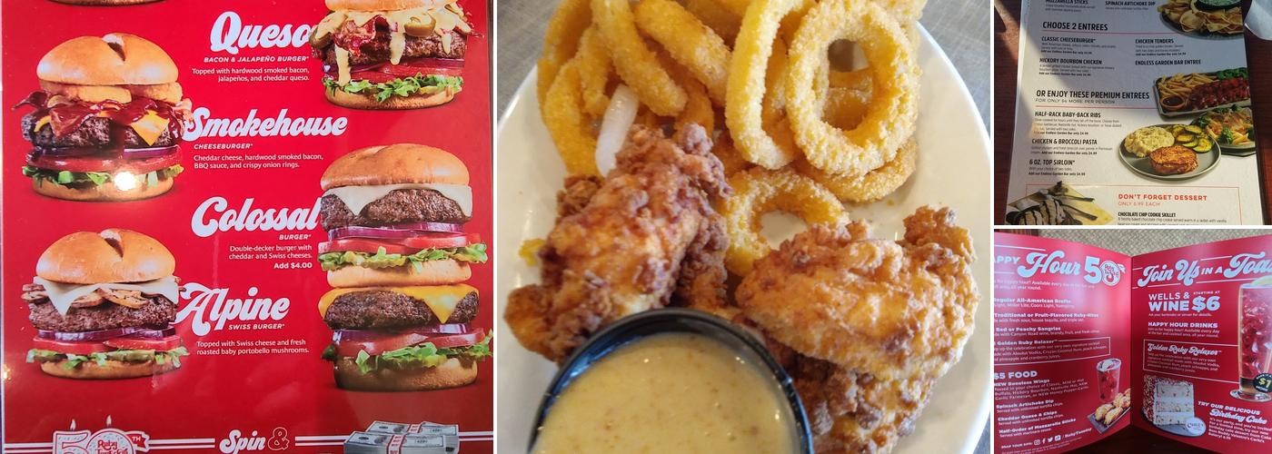 Ruby Tuesday Menu