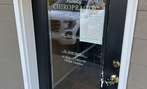 North Tapps Family Chiro 314 182nd Ave E D, Lake Tapps Washington 98391