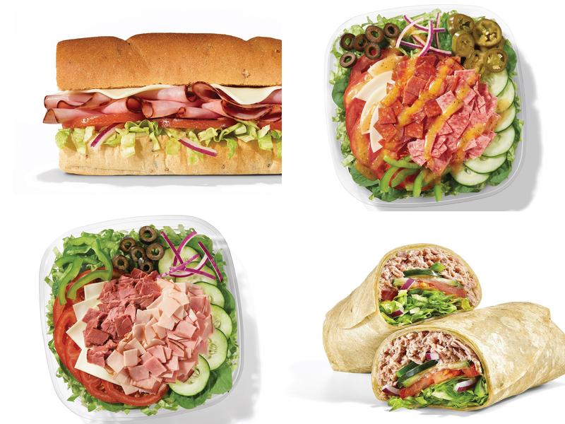 Subway Menu