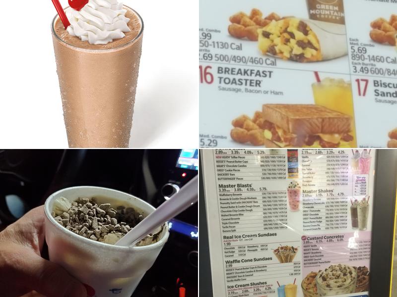 Sonic Drive-In Menu