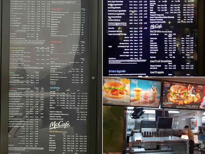McDonald's Menu