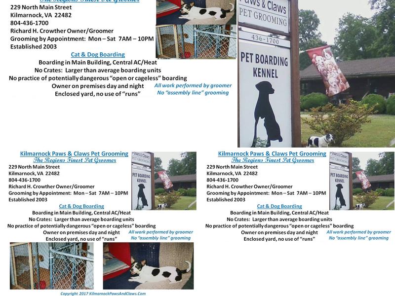 Paws & Claws Pet Grooming