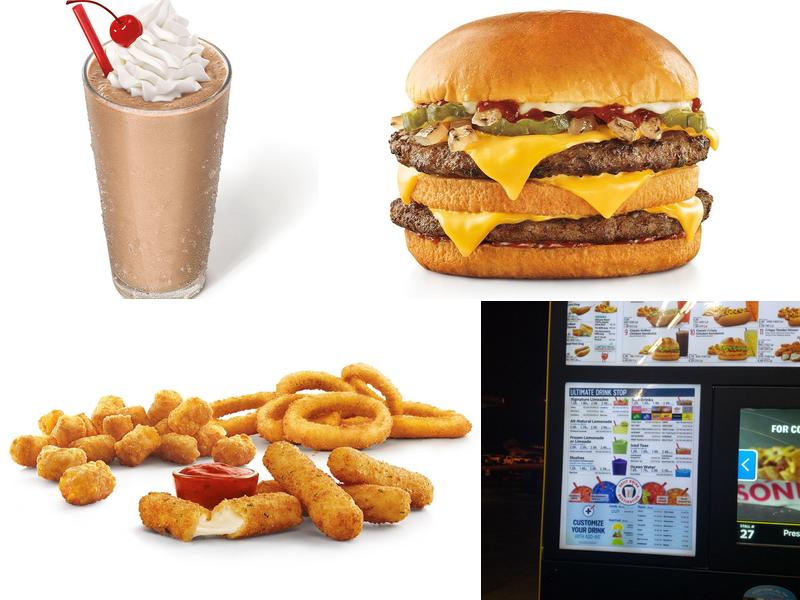 Sonic Drive-In Menu