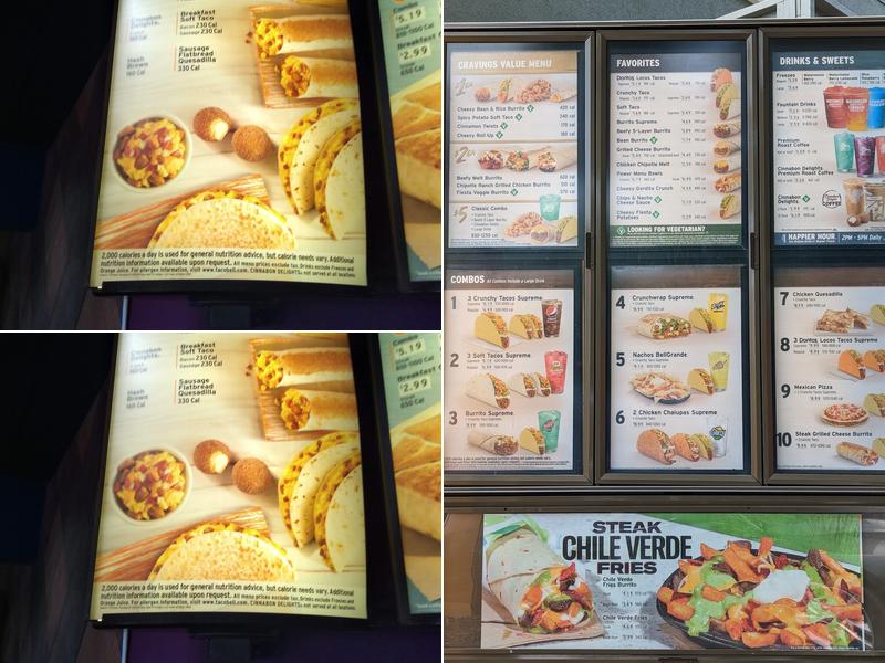 Taco Bell Menu
