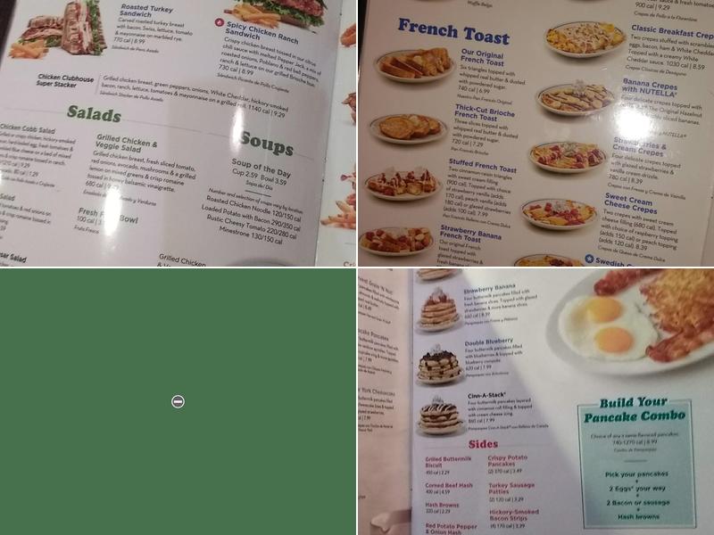 IHOP Menu