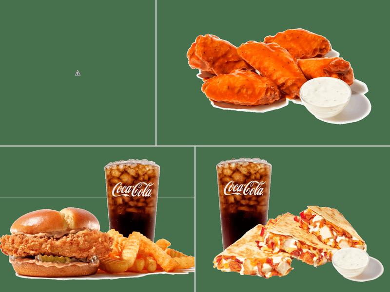 Zaxby's Chicken Fingers & Buffalo Wings Menu