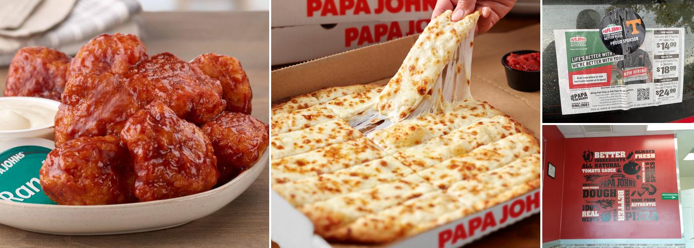 Papa Johns Pizza Menu