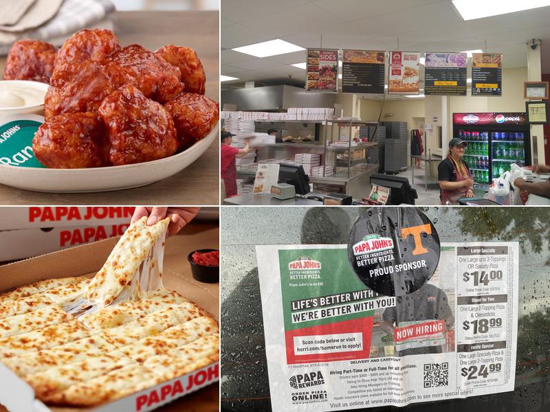 Papa Johns Pizza Menu