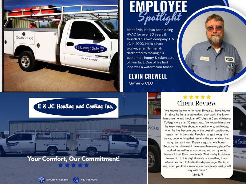 E & JC Heating & Cooling LLC