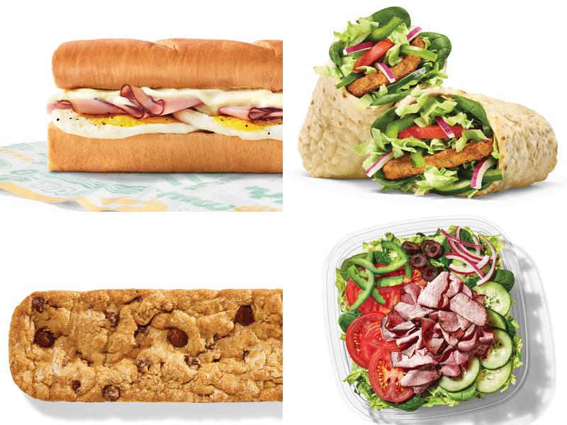 Subway Menu
