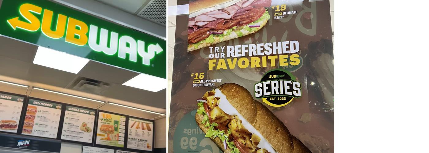 Subway Menu