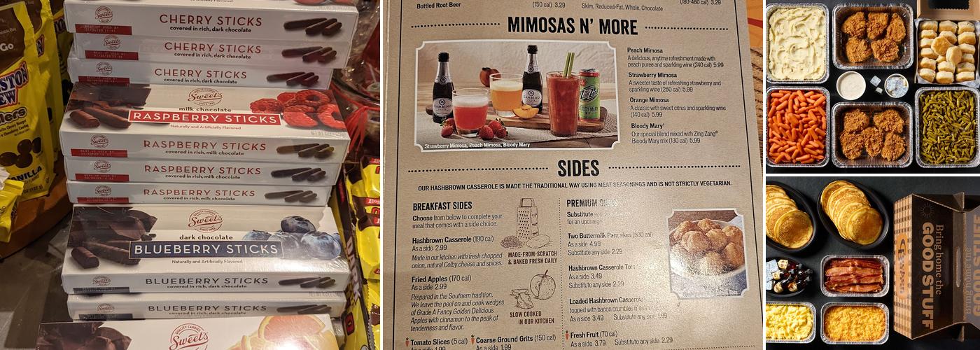 Cracker Barrel Old Country Store Menu