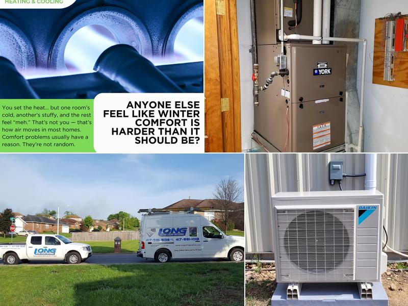 Long Heating and Cooling