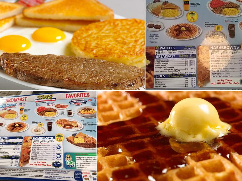Waffle House Menu