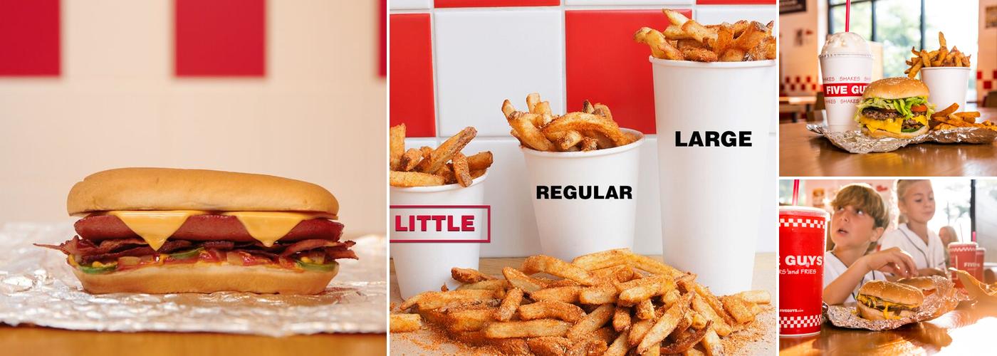 Five Guys Menu