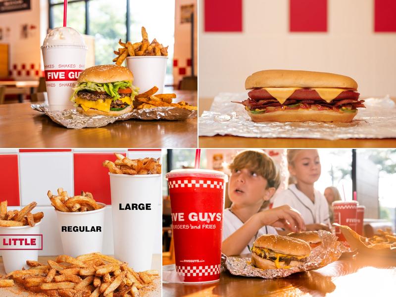 Five Guys Menu