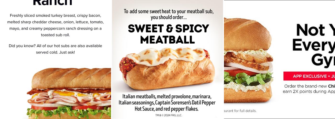Firehouse Subs Cedar Bluff Menu
