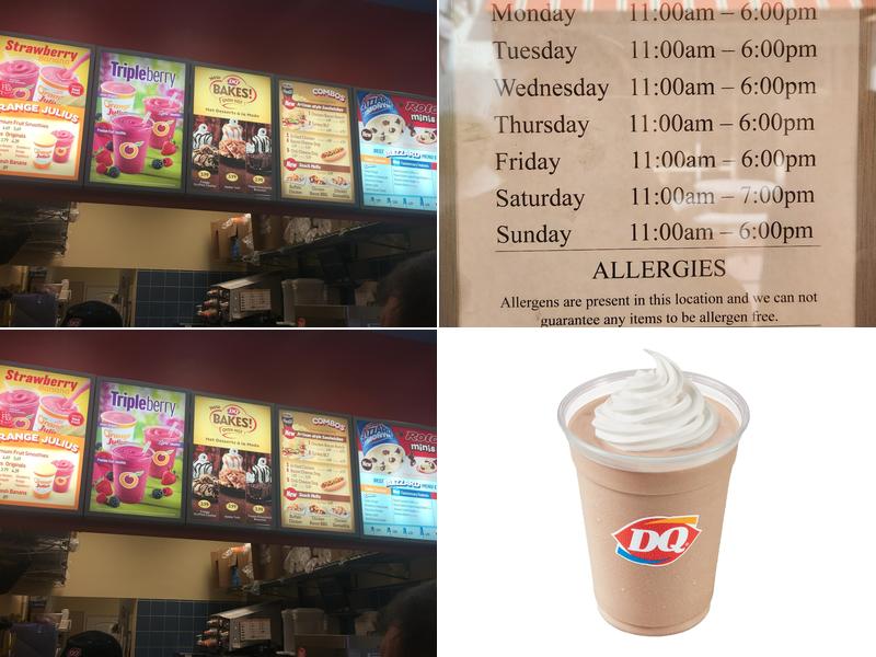 Dairy Queen (Treat) Menu