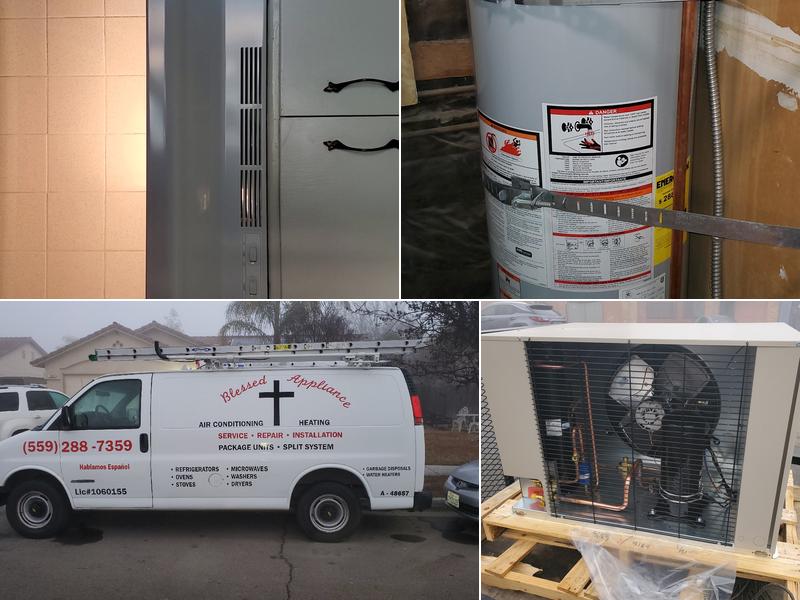 Blessed appliance air conditioning and heating