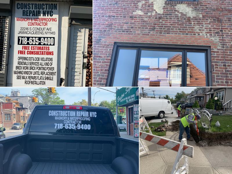 Construction Repair NYC - Masonry & Waterproofing
