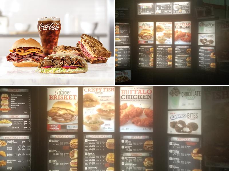 Arby's Menu