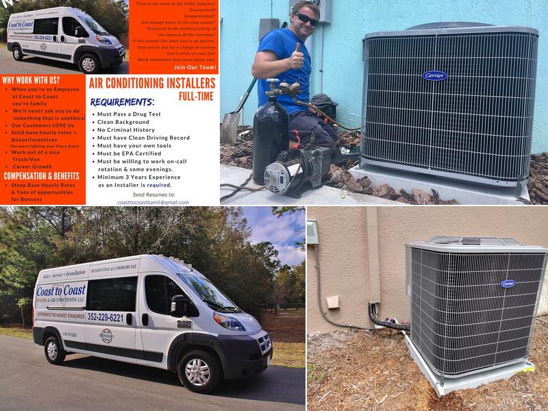 Coast to Coast Heating & Air, LLC