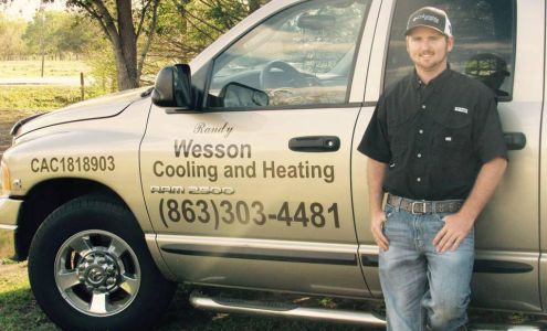 Randy Wesson Cooling & Heating LLC 2202 NW Brownsville St, Arcadia Florida 34266