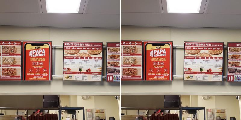 Papa Johns Pizza Menu