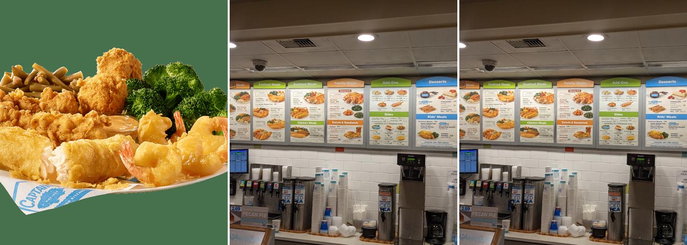 Captain D's Menu