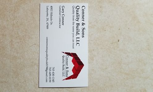 Conner & Sons Quality Build, LLC Otterbein