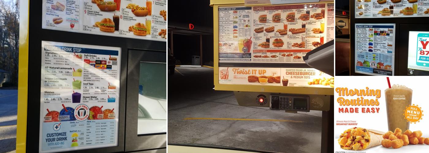 Sonic Drive-In Menu