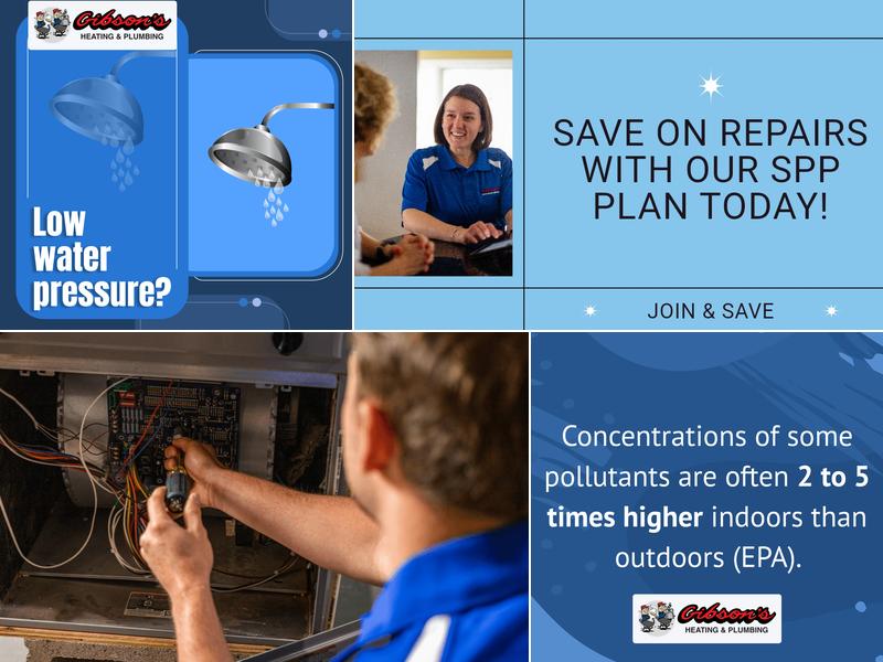 Gibson's Heating & Plumbing, Inc.