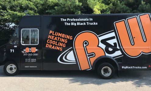 B&W Plumbing Heating Cooling and Drains 2101 Cunningham Rd, Speedway Indiana 46224