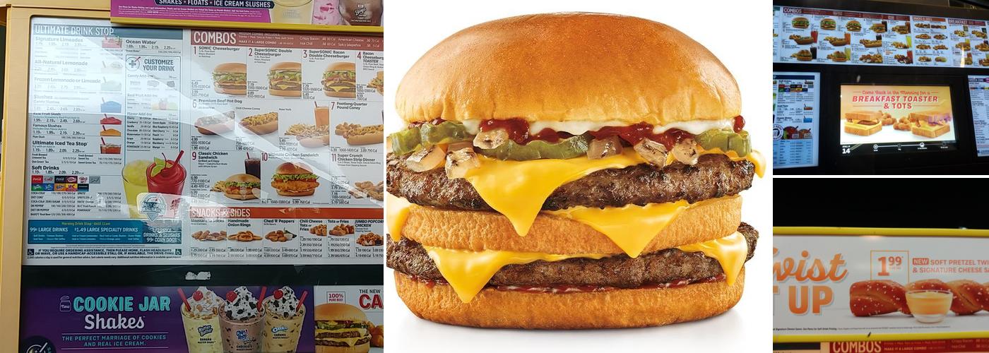 Sonic Drive-In Menu