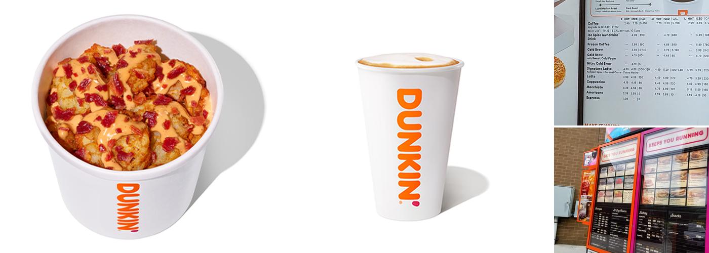 Dunkin' Menu
