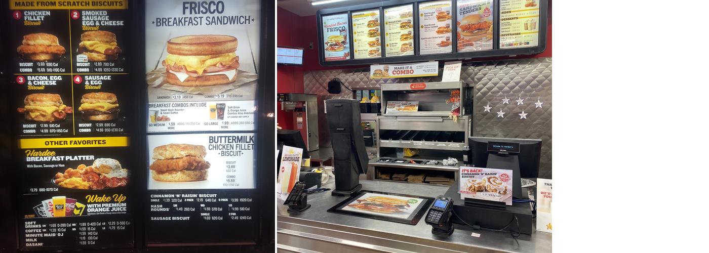 Hardee’s Menu
