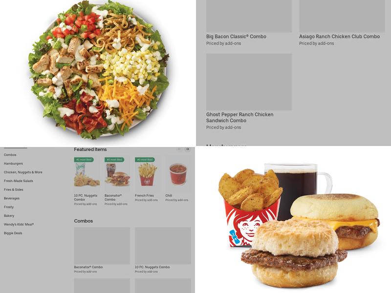 Wendy's Menu