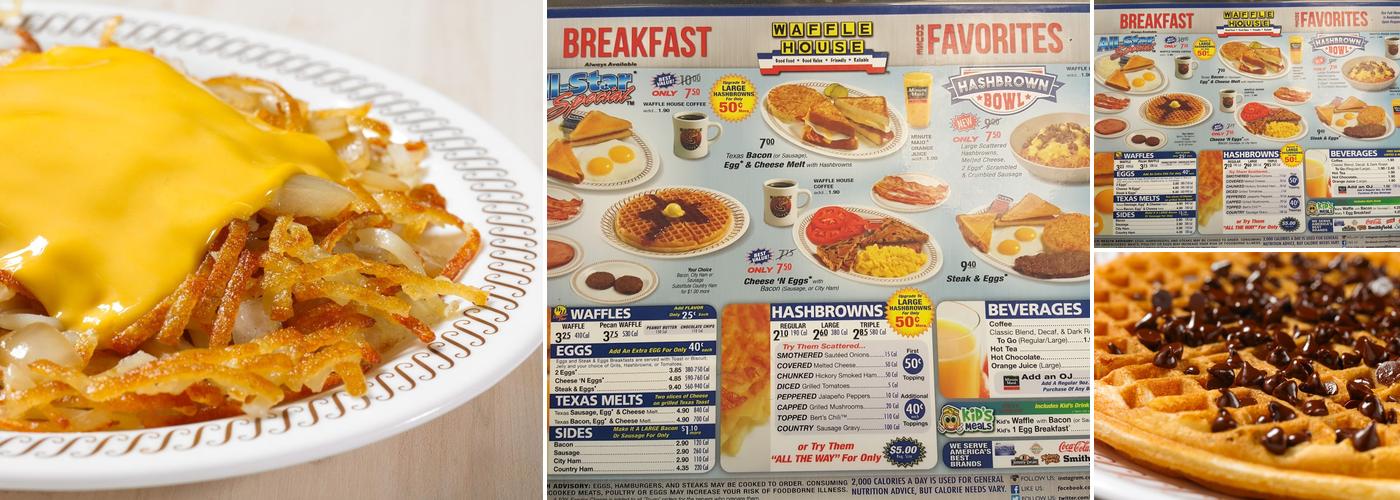 Waffle House Menu