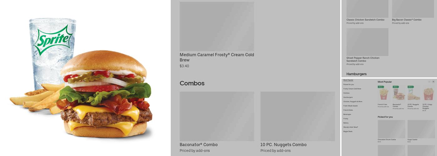 Wendy's Menu