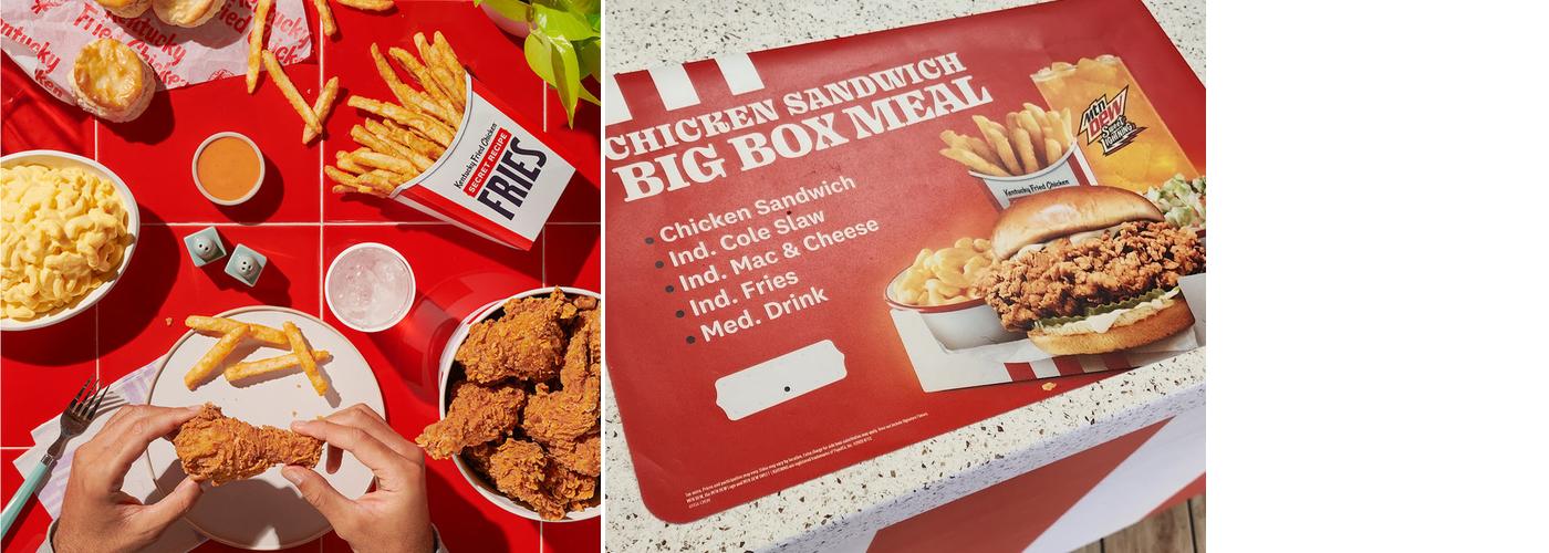KFC Menu